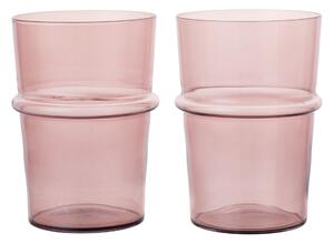 Poháre Boya Tall, Mauve, sada 2 kusov – Ferm Living