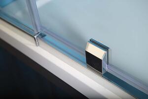 Polysan EASY LINE sprchové dvere otočné 760-900mm, číre sklo