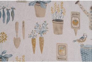 Krémovobiela záclona 125x50 cm Frutta – Mendola Fabrics