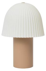 FERM LIVING Prenosná lampa Frill, Rose / White