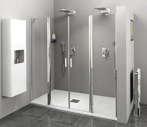 Polysan ZOOM LINE sprchové dvere 1800mm, číre sklo