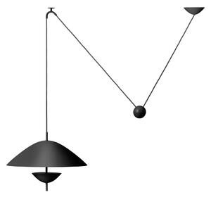 FERM LIVING Závesná lampa Lod, Black Iron