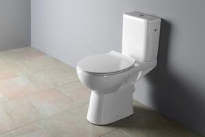 Sapho, ADELE WC sedátko SLIM Soft Close, biela, 1703-356