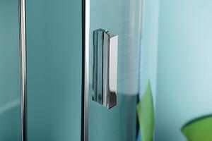 Polysan, ZOOM LINE sprchové dvere dvojkrídlové 800mm, číre sklo, ZL1780