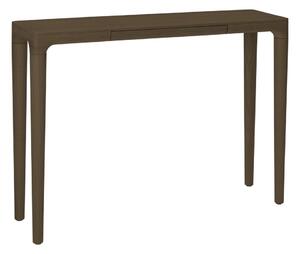 Hnedý konzolový stolík z dubového dreva 12x110 cm Heart'n'Soul – UMAGE