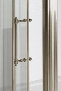 Gelco ANTIQUE sprchové dvere posuvné, 1100mm, ČÍRE sklo, bronz