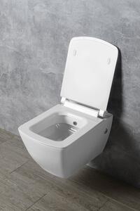 Isvea, PURITY WC sedátko, SLIM, Soft Close, biela, 40S80200I