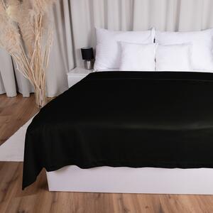 Biante Zamatový prehoz na posteľ Velvet Prémium SVP-041 Čierny 200x220 cm