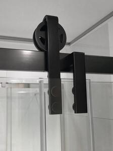 Gelco, VOLCANO BLACK obdĺžniková sprchová zástena 1200x800mm L/P varianta, GV1412GV3480