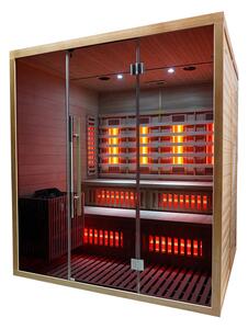 Marimex | Kombinovaná sauna Marimex UNITE XXL s Wi-Fi + saunové kachle | 11100117