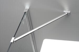 Polysan, FORTIS LINE sprchové dvere do niky 900 mm, číre sklo, ľavé, FL1490L