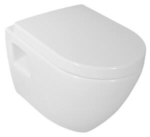 Aqualine, NERA závesná WC misa, 35,5x50 cm, biela, NS952