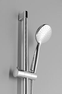 Sapho, WANDA sprchová súprava s mydelničkou, posuvný držiak, 790 mm, chróm, 1202-27
