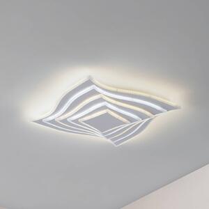 Lindby stropné LED svetlo Rebeka, 47x47cm, CCT, diaľkové ovládanie