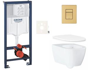 Závesný WC set do ľahkých stien / predstenová montáž GROHE Essence SIKOGRSESSCGN0