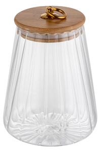 Sklenená dóza s vekom BELLA, 750 ml