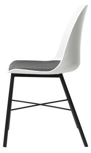 Jedálenská stolička Unique Furniture WHISTLER biela polyester 36611001