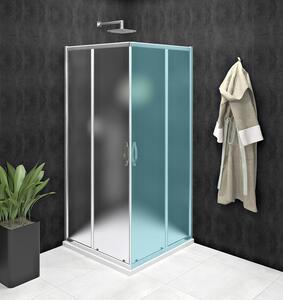 Gelco SIGMA SIMPLY sprchové dvere posuvné pre rohový vstup 800 mm, sklo Brick