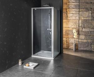 Gelco SIGMA SIMPLY sprchové dvere otočné, 800 mm, sklo Brick