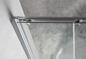 Gelco, SIGMA SIMPLY obdĺžniková sprchová zástena 900x800 mm, L/P varianta, rohový vstup, Brick sklo, GS2490GS2480