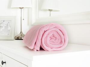 Ružová detská deka z mikroflanelu 110x140 cm Exclusive – B.E.S