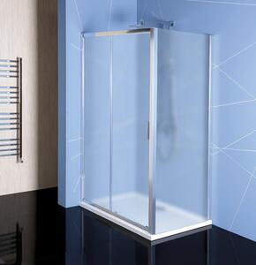 Polysan EASY LINE obdĺžnikový sprchovací kút 1100x700mm L/P variant, brick sklo