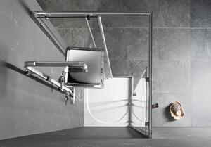 Gelco SIGMA SIMPLY obdĺžnikový sprchovací kút 1200x800 mm, L/P variant, rohový vstup, číre sklo