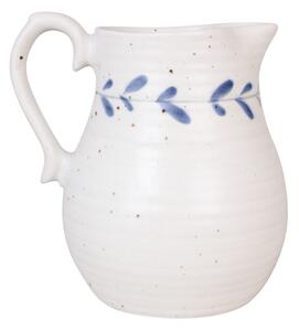 Kameninový džbán Viola Leaf Blue 19,5 cm