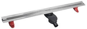 Polysan, SLIM SPRING nerezový sprchový kanálik s roštom, 250-1200mm, SV120