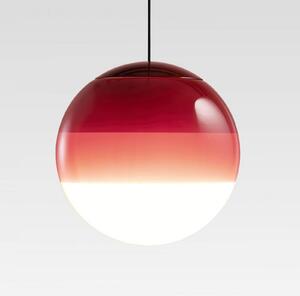 MARSET LED závesné svietidlo Dipping Light, Ø 20 cm, bordová červená, Červená, Obývacia izba / jedáleň, Sklo, Dizajn, Závesné svietidlo