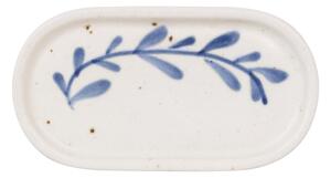 Kameninový podnos Viola Leaf Blue 12 cm