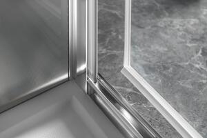 Gelco, SIGMA SIMPLY sprchové dvere otočné 880-920 mm, číre sklo, GS1296