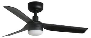 FARO 33822WT-1TW-LED Stm. str. vent. MINI PUNTS LED/10W/230V čierna pr.90cm WT+DO