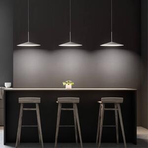 Závesné LED svietidlo Poe Plus, biele