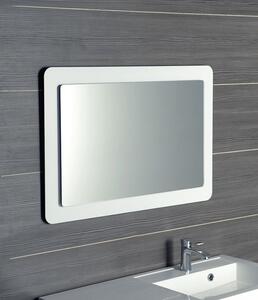 Sapho LORDE LED podsvietené zrkadlo s presahom 900x600mm, biela