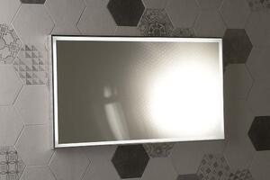 Sapho LUMINAR zrkadlo s LED osvetlením v ráme 900x500mm, chróm