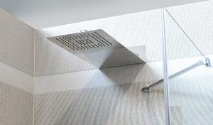 Sapho, SLIM hlavová sprcha zo steny 220x500x2,4mm, hranatá, leštená nerez, MS733