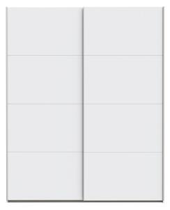Šatníková skriňa KARO 170x210 cm biela