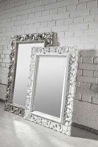 Sapho, SCULE zrkadlo v ráme, 80x150cm, biela Antique, IN328