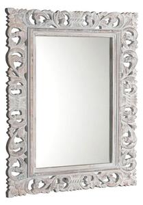 Sapho SCULE zrkadlo vo vyrezávanom ráme 70x100cm, biela