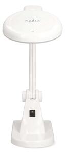 Nedis MAGLE1WT - LED stolná lampa s lupou LED/6W/230V biela