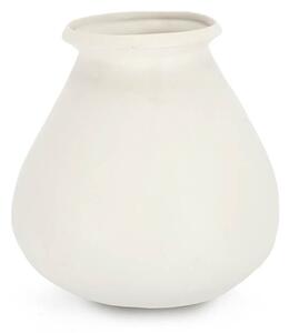 MUZZA Váza termido 25 cm biela