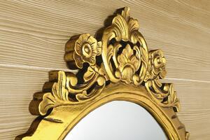 Sapho, DESNA zrkadlo v ráme, 80x100cm, zlatá Antique, IN352