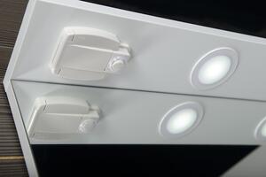 Aqualine, KORIN zrkadlo s LED osvetlením a zásuvkou 60x70x12cm, KO397