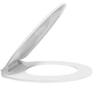CERANO - WC sedátko Toluco - ECO - plast - biela lesklá - 34,7x3,5x41x5 cm