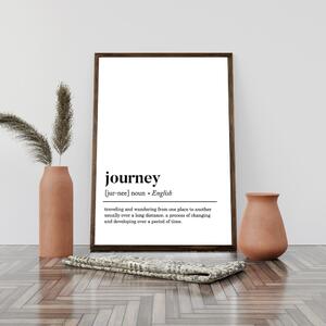 Plagát 50x70 cm Journey – Wallity