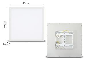 Brilagi - LED Stropné svietidlo SLIMFRAME LED/25W/230V 30x30 cm biela