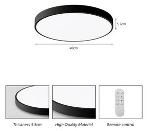 Immax NEO 07248L-LED Stmievateľné svietidlo SEMPLICI 36W/230V Wi-Fi Tuya čierna +DO