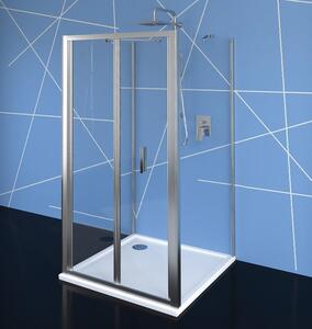 Polysan EASY LINE trojstenný sprchovací kút 800x800mm, skladacie dvere, L/P variant, číre sklo