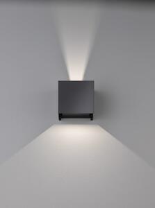 Čierne LED nástenné svietidlo - Fischer & Honsel